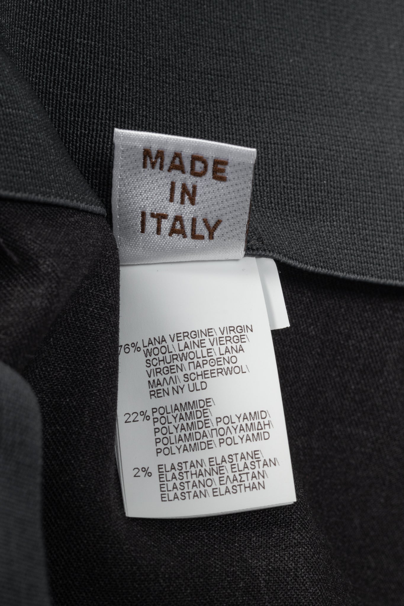 Brunello Cucinelli SS/21 Grey Wool-Blend Monili-Bead Trousers