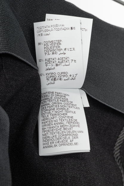 Brunello Cucinelli SS/21 Grey Wool-Blend Monili-Bead Trousers