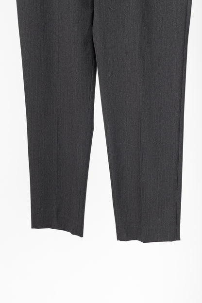 Brunello Cucinelli SS/21 Grey Wool-Blend Monili-Bead Trousers