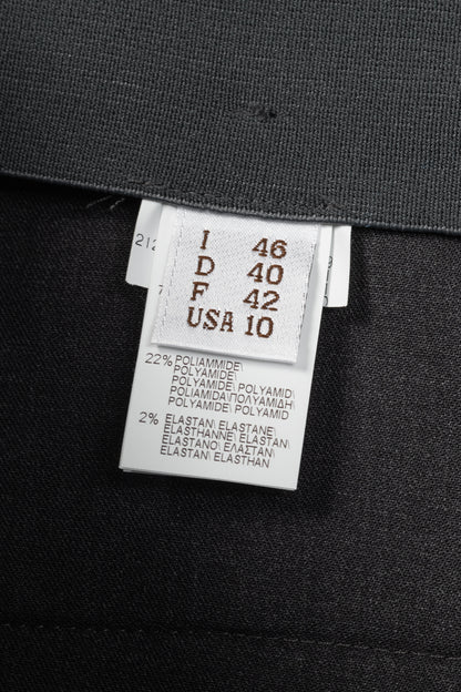 Brunello Cucinelli SS/21 Grey Wool-Blend Monili-Bead Trousers
