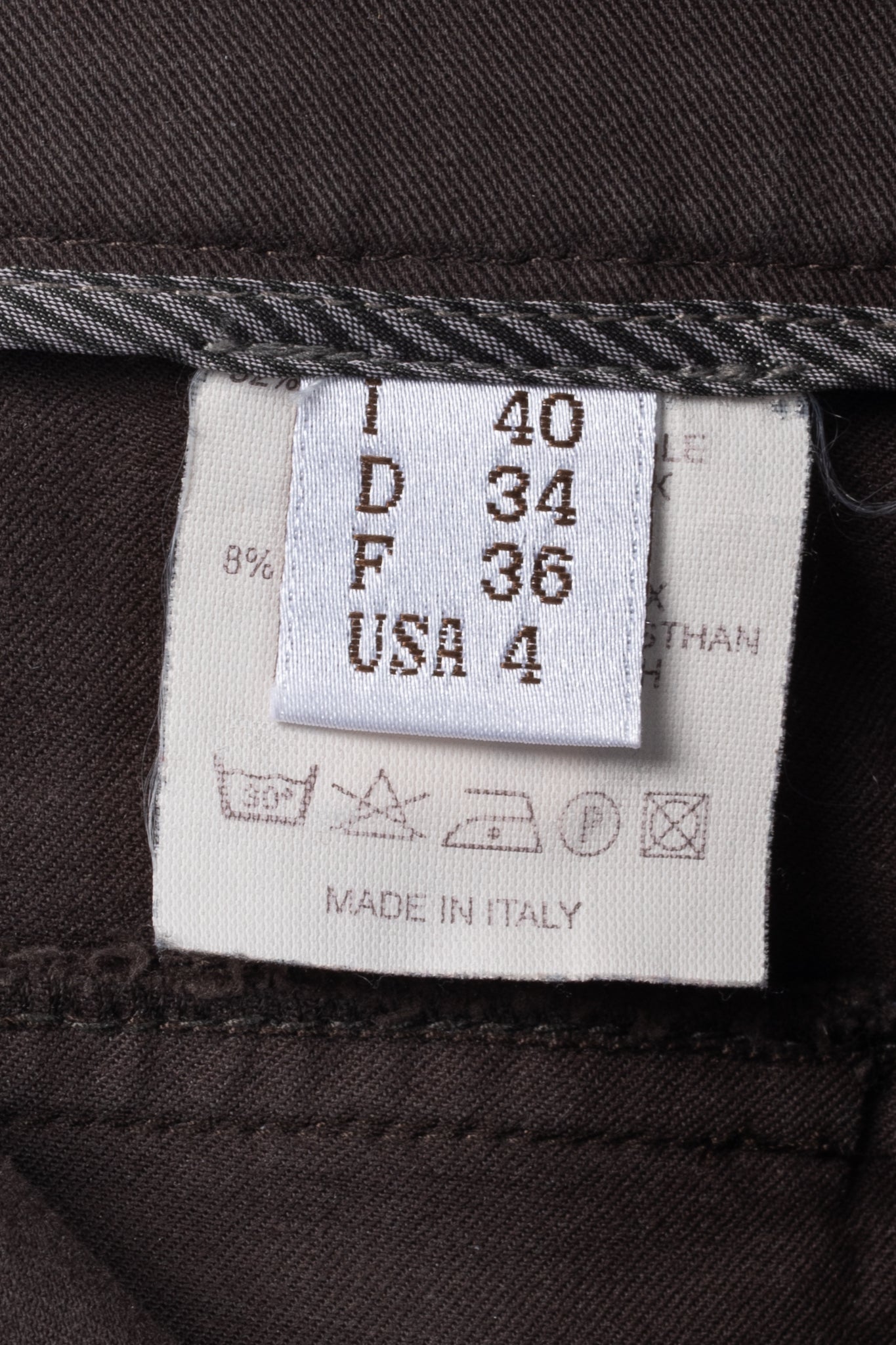 Brunello Cucinelli Brown Cotton-Twill Equestrian Trousers
