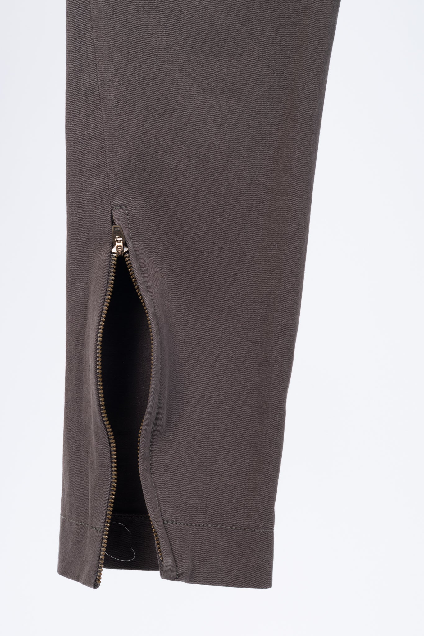 Brunello Cucinelli Brown Cotton-Twill Equestrian Trousers