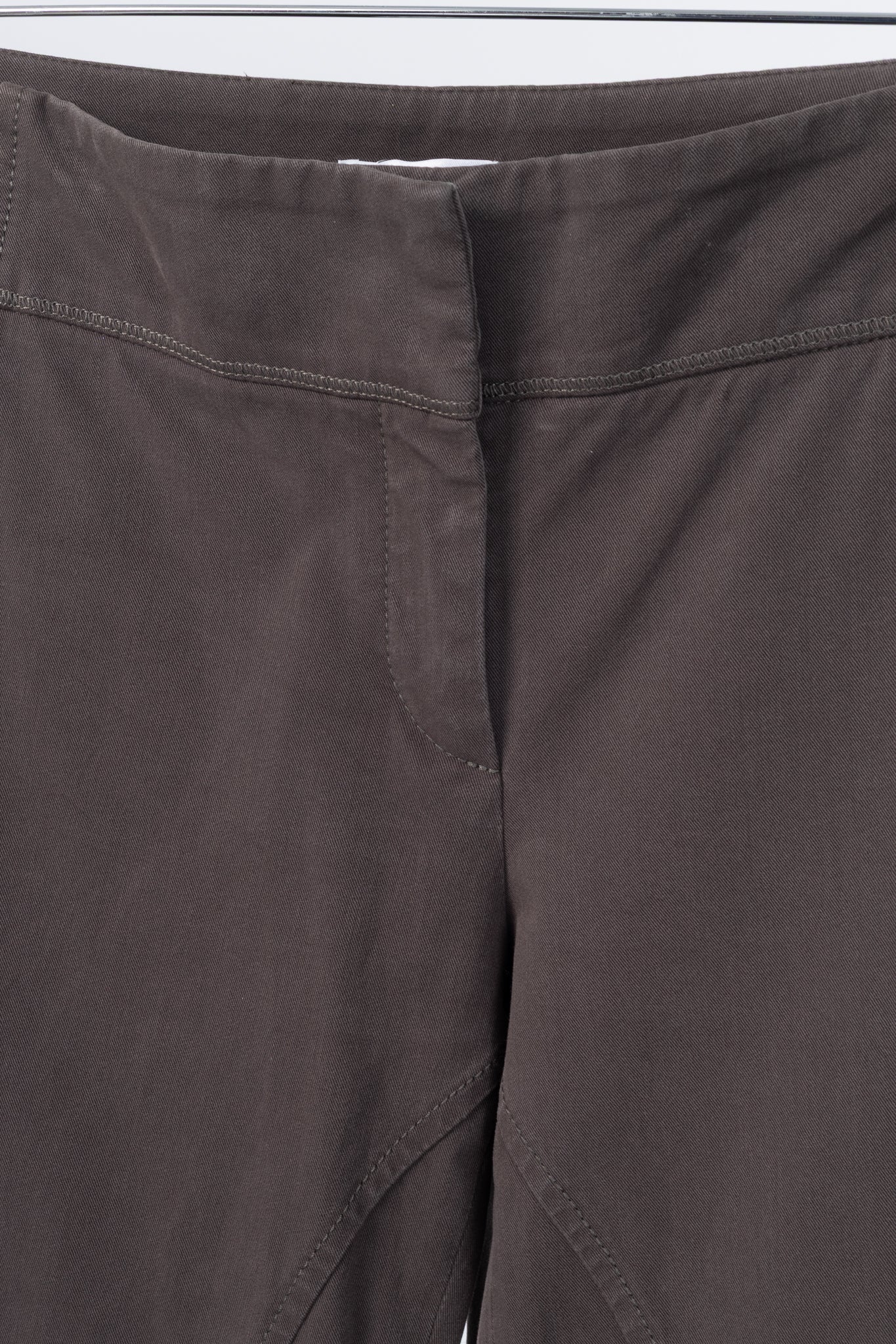 Brunello Cucinelli Brown Cotton-Twill Equestrian Trousers