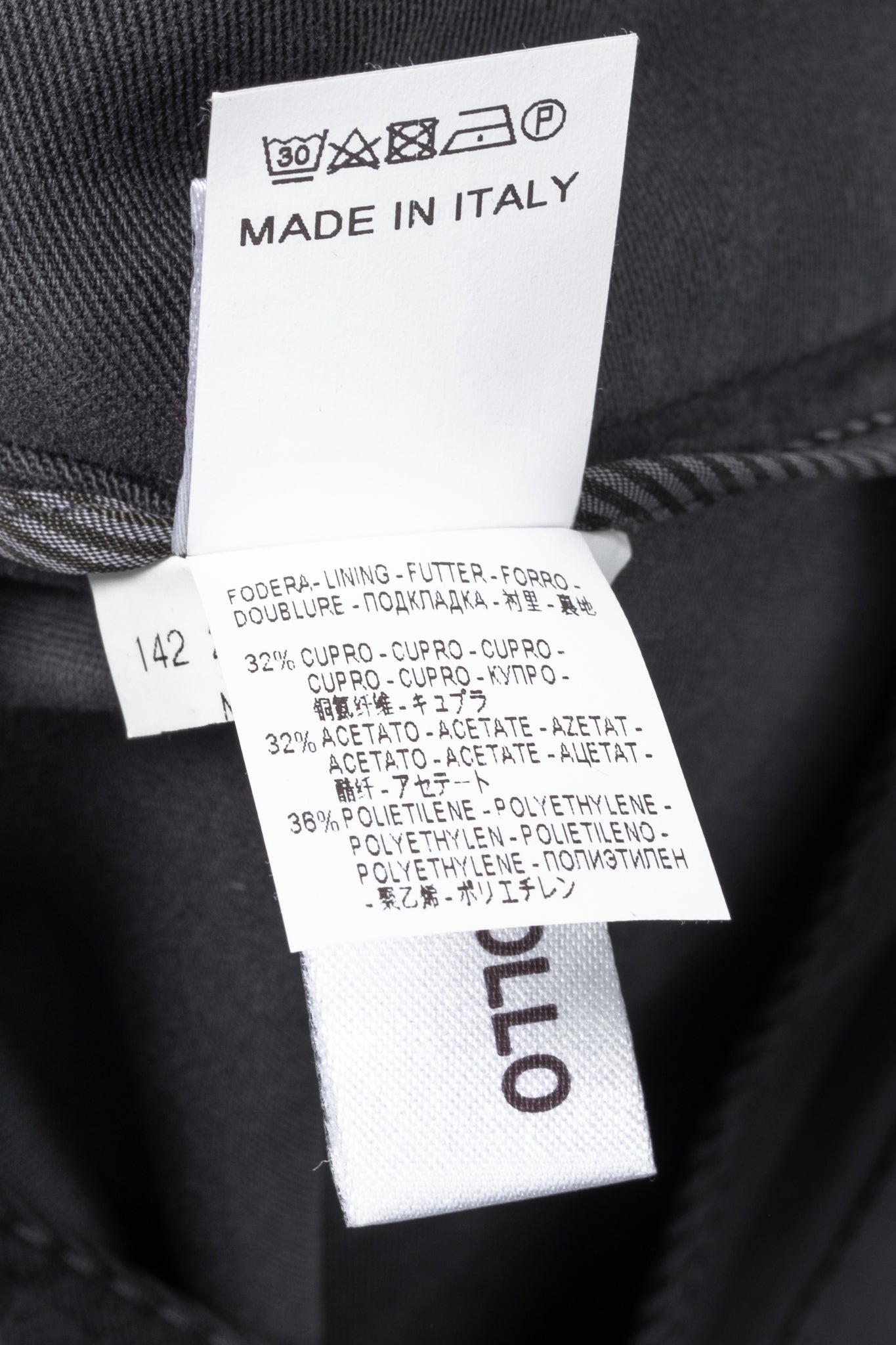 Brunello Cucinelli AW/14 Grey Cotton-Twill Leggings