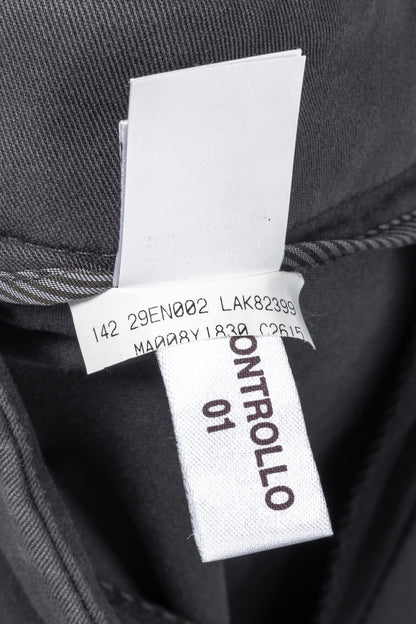Brunello Cucinelli AW/14 Grey Cotton-Twill Leggings