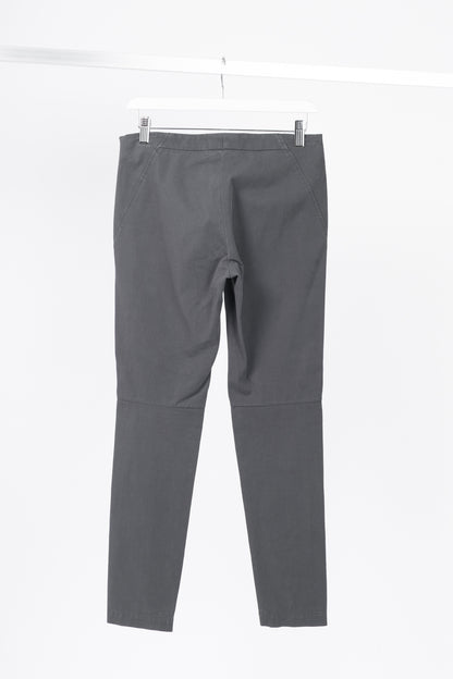 Brunello Cucinelli AW/14 Grey Cotton-Twill Leggings