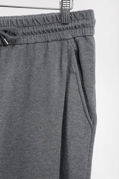 Brunello Cucinelli SS/20 Grey Cotton Jersey Monili-Beaded Sweatpants