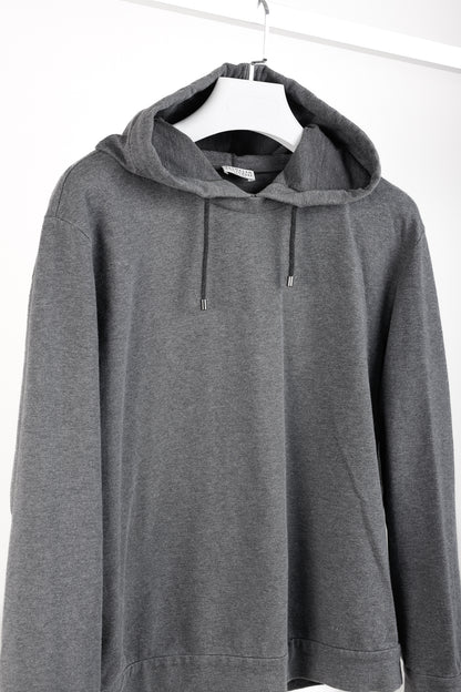 Brunello Cucinelli SS/20 Grey Cotton Jersey Monili-Beaded Hoodie