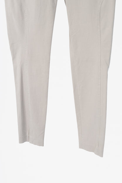 Brunello Cucinelli Khaki Cotton-Twill Skinny Pants
