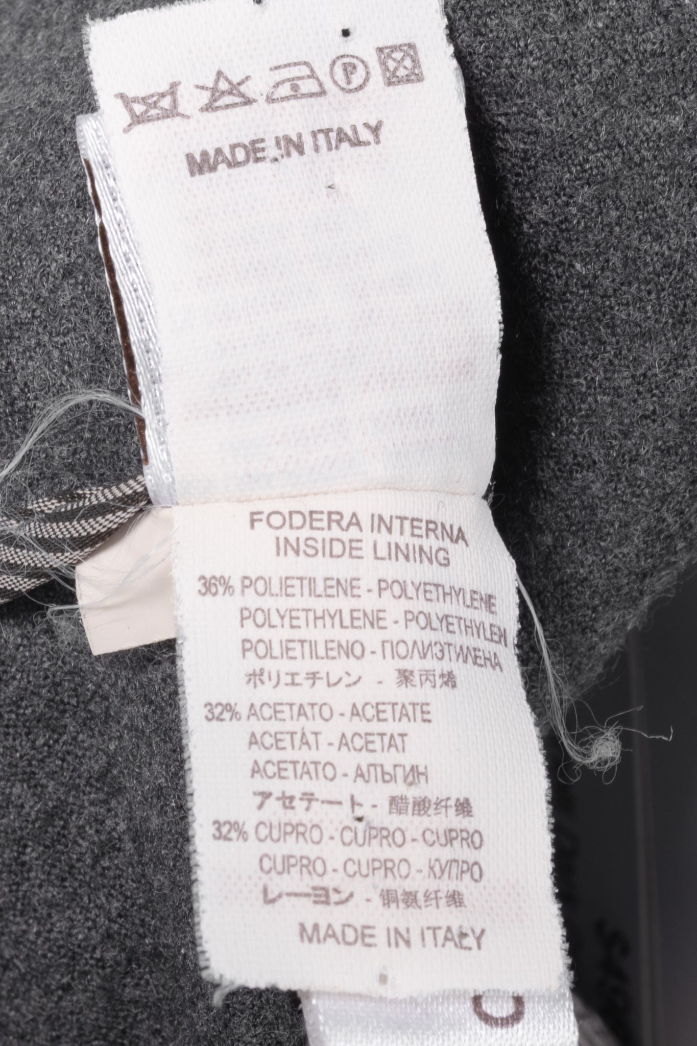Brunello Cucinelli Grey Wool-Flannel Skinny Pants