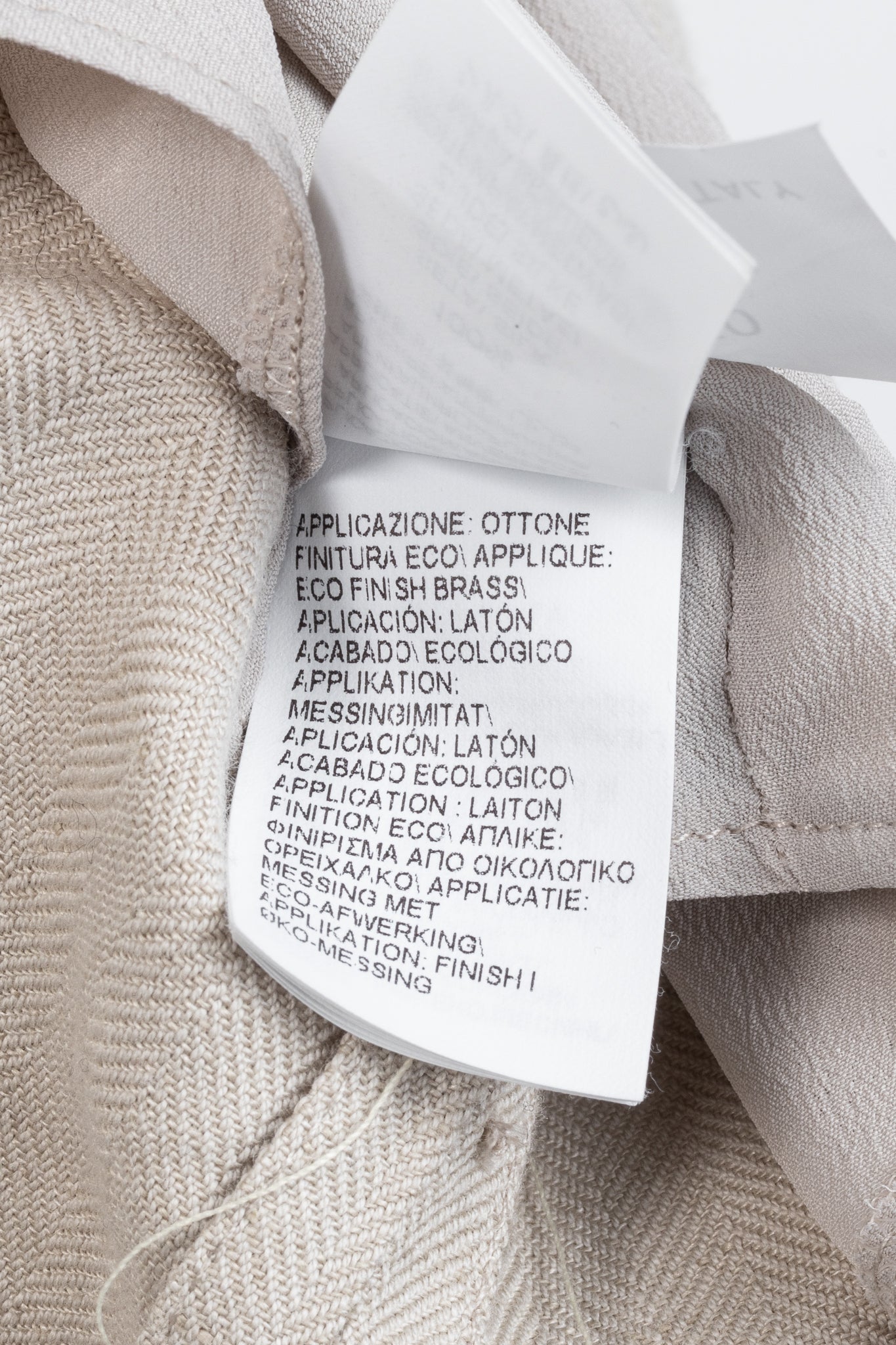 Brunello Cucinelli SS18 Oatmeal Cotton & Linen Monili-Trim Blazer