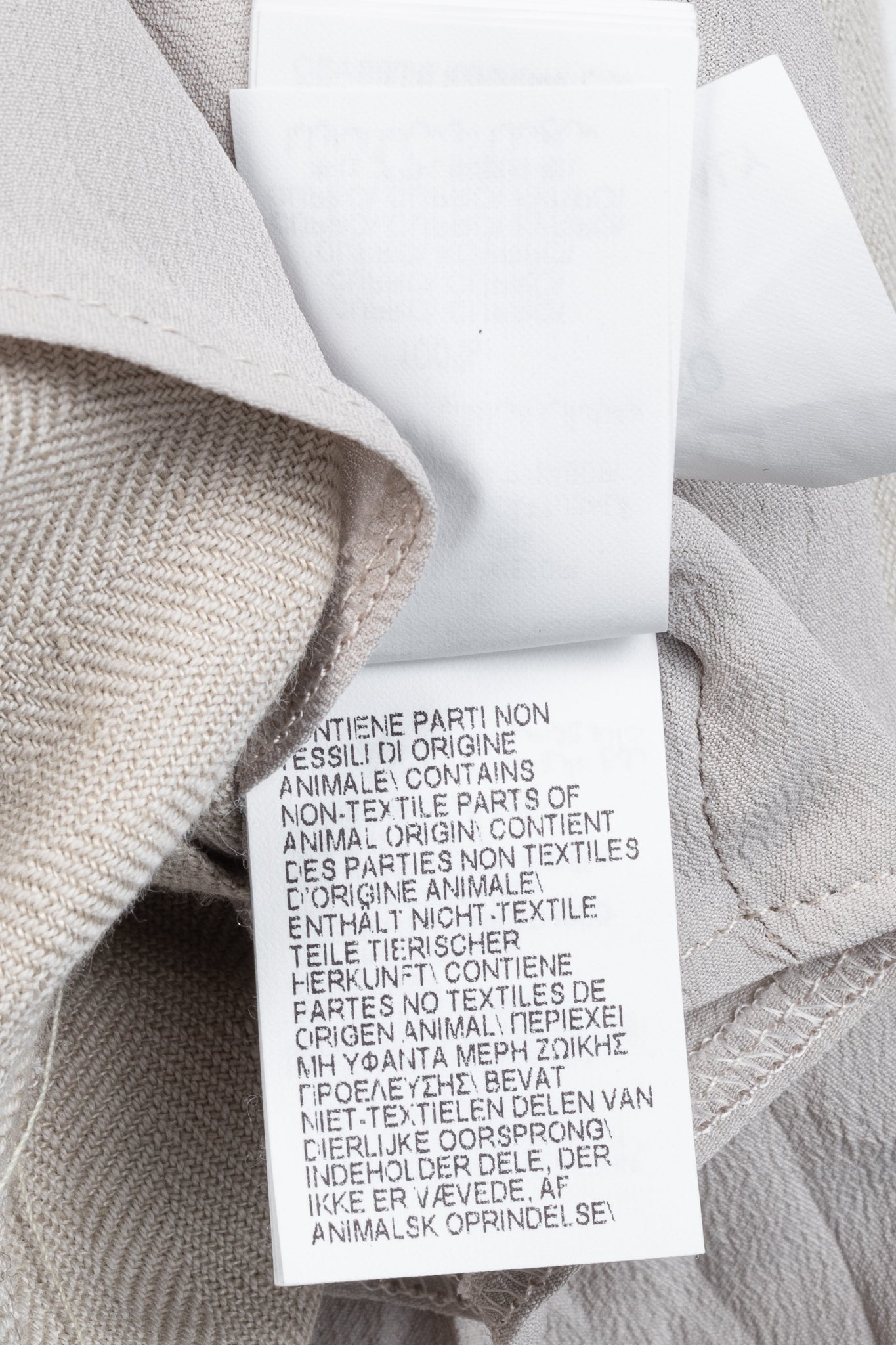 Brunello Cucinelli SS18 Oatmeal Cotton & Linen Monili-Trim Blazer
