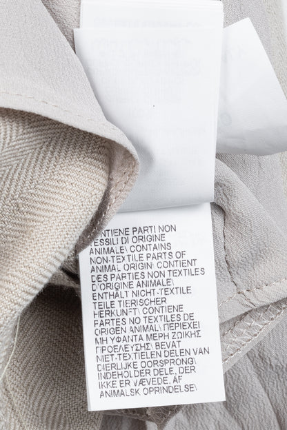 Brunello Cucinelli SS18 Oatmeal Cotton & Linen Monili-Trim Blazer