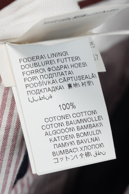 Brunello Cucinelli SS/17 Navy Cotton Poplin Cargo Pants