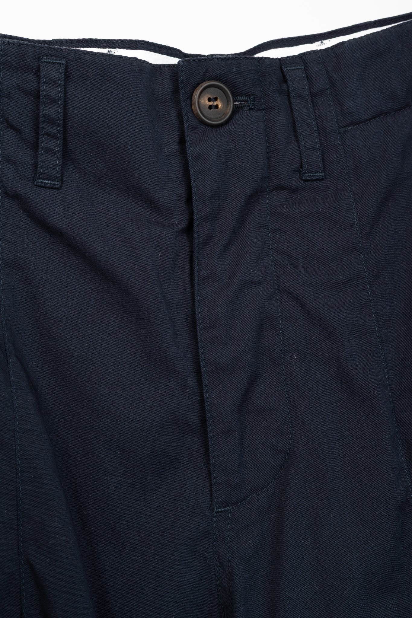 Brunello Cucinelli SS/17 Navy Cotton Poplin Cargo Pants