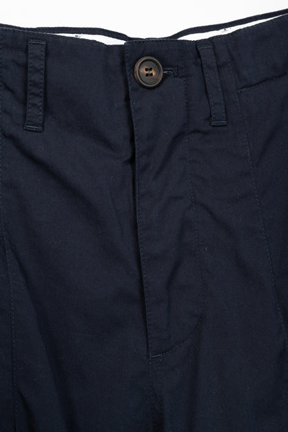 Brunello Cucinelli SS/17 Navy Cotton Poplin Cargo Pants