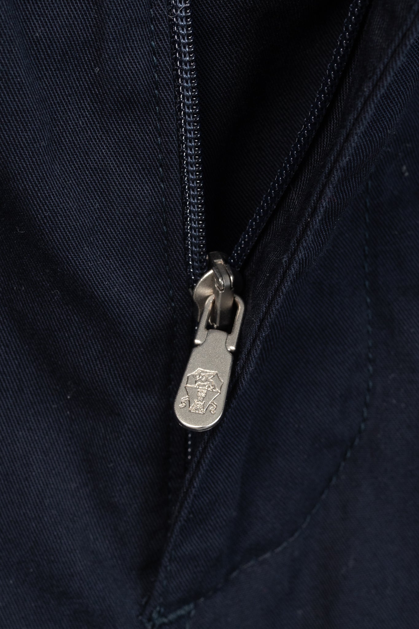 Brunello Cucinelli SS/17 Navy Cotton Poplin Cargo Pants
