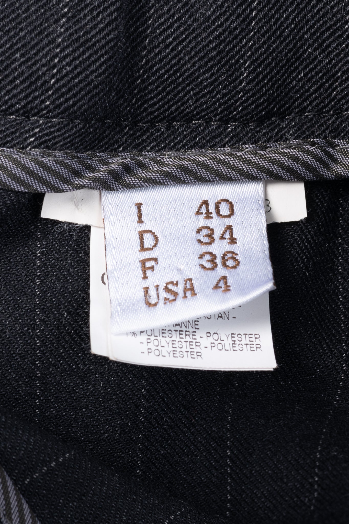 Brunello Cucinelli Grey Wool-Blend Pinstripe Knee-Detail Trousers