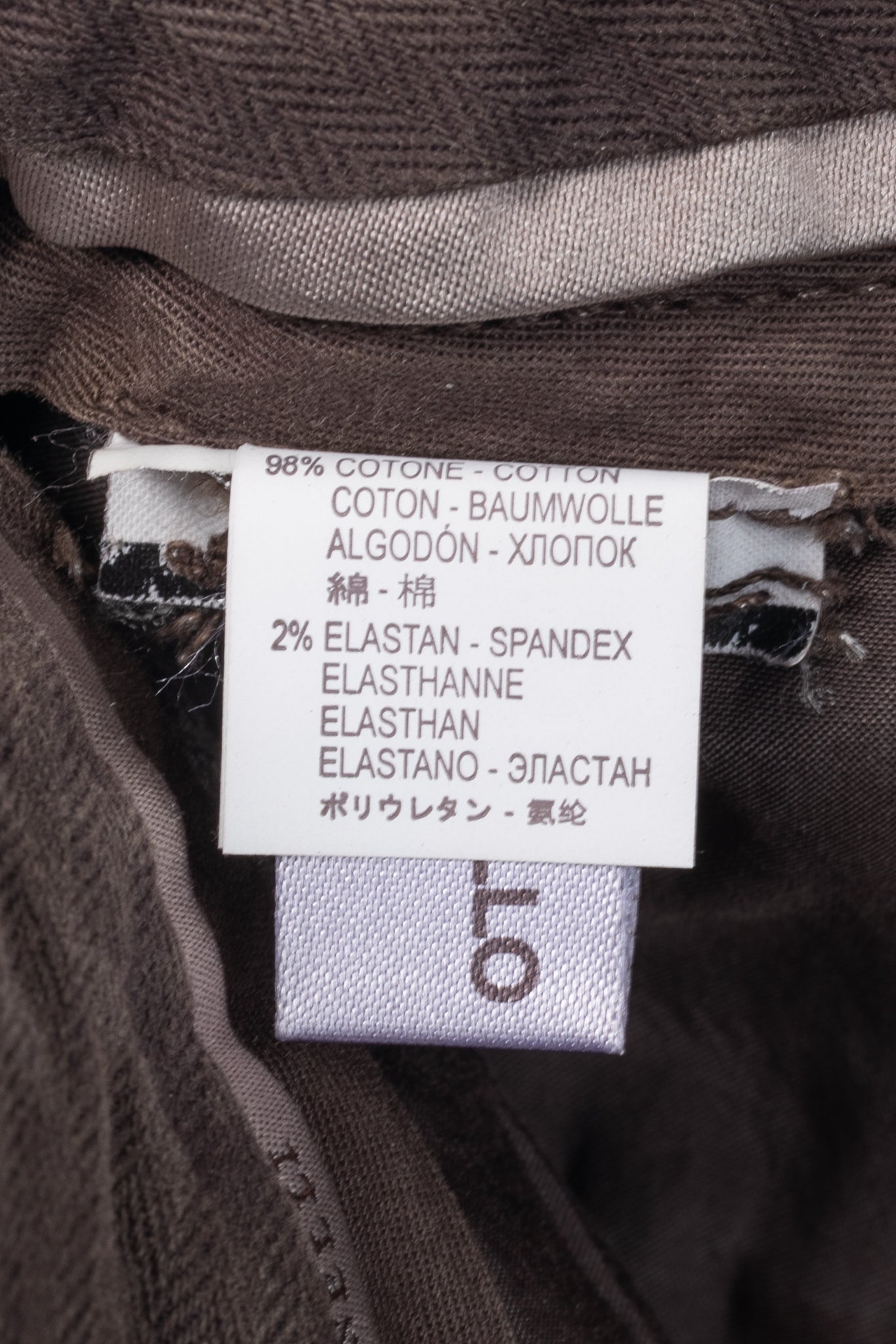 Brunello Cucinelli Brown Velvet Slim-Fit Pants