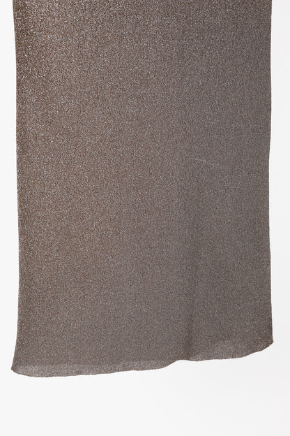 Brunello Cucinelli AW/20 Taupe Shimmer Knit Tank