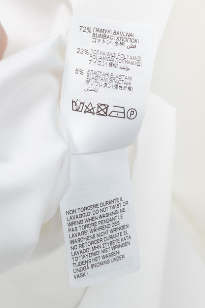 Brunello Cucinelli SS/21 White Cotton Monili-Tab Buttoned Shirt
