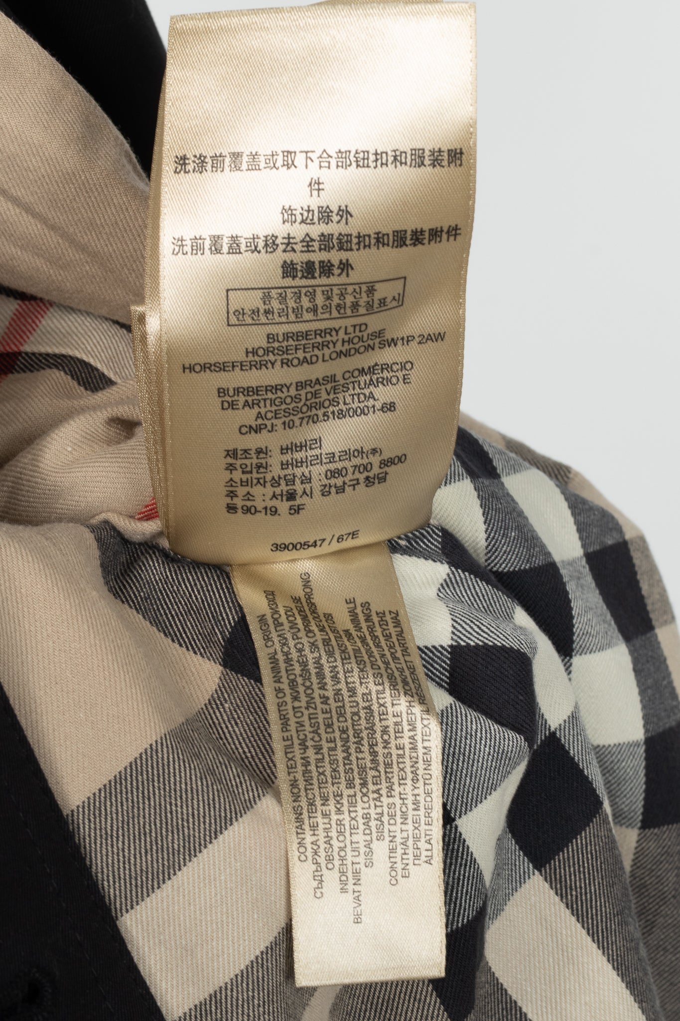 Burberry Sandringham Long Black Belted Double-Breasted Trench Coat