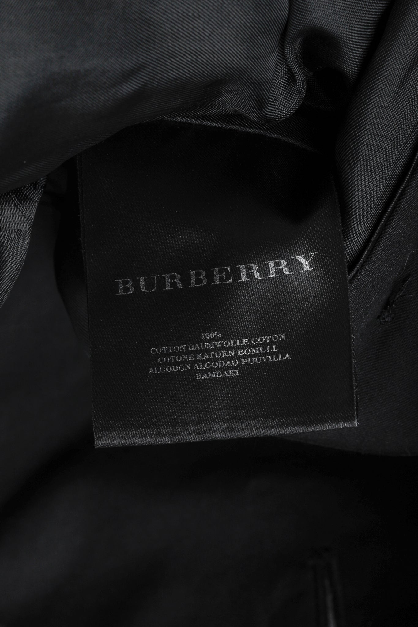 Burberry Prorsum Ruffled Hem Trench Coat