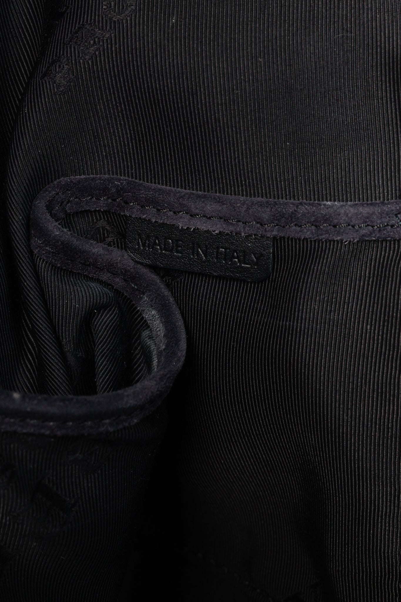 Burberry Prorsum Orchard Black Currant and Plum Suede Stripes Bag