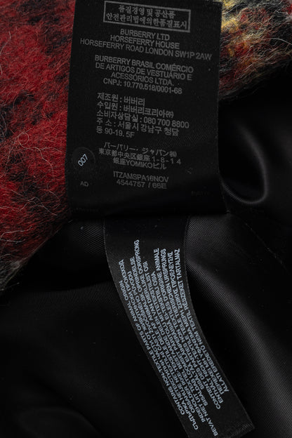 Burberry AW/16 Runway Red Tartan Wool-Blend Coat