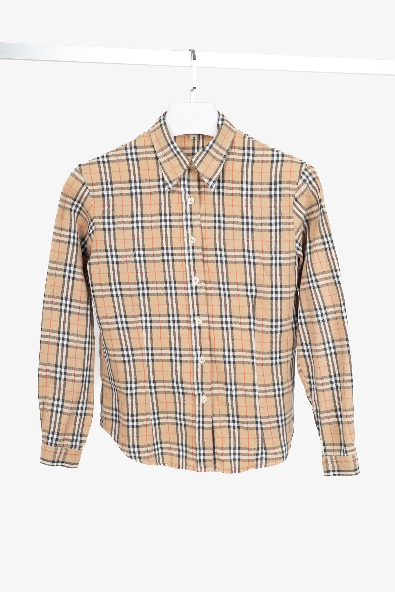 Burberry Vintage House Check Cotton-Flannel Buttoned Shirt