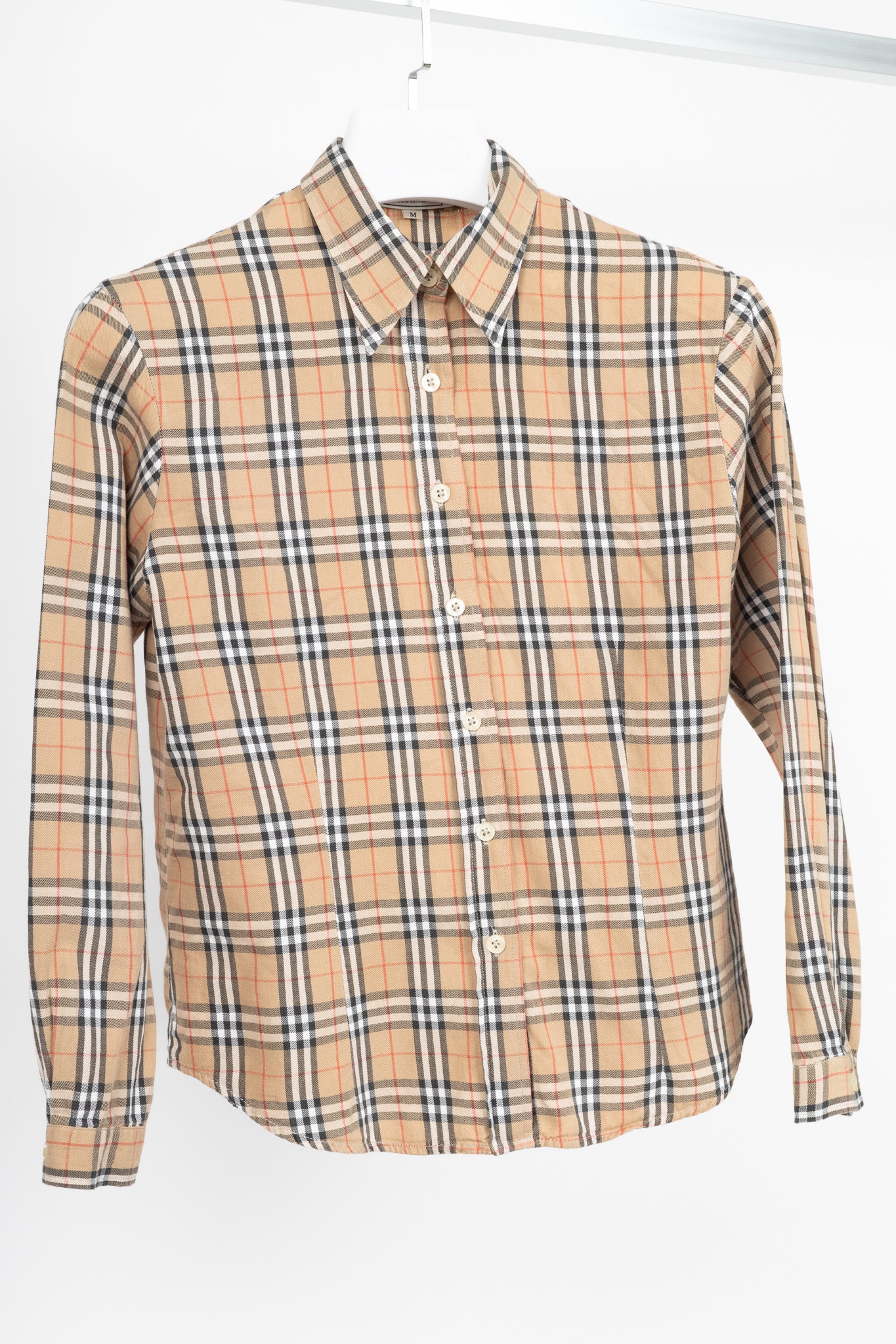 Burberry Vintage House Check Cotton-Flannel Buttoned Shirt