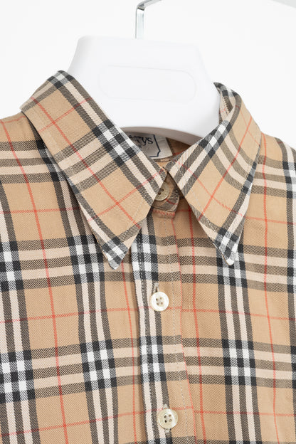 Burberry Vintage House Check Cotton-Flannel Buttoned Shirt