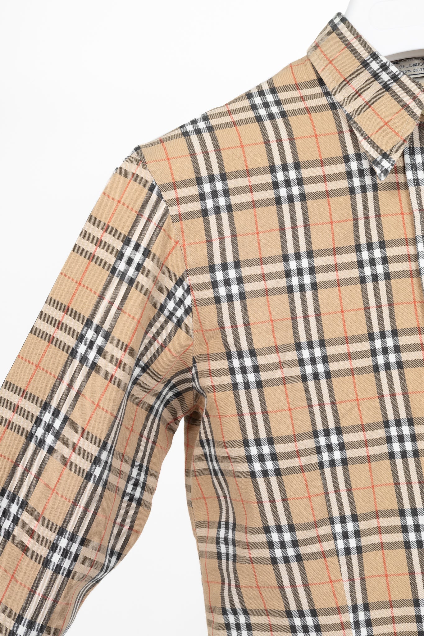 Burberry Vintage House Check Cotton-Flannel Buttoned Shirt