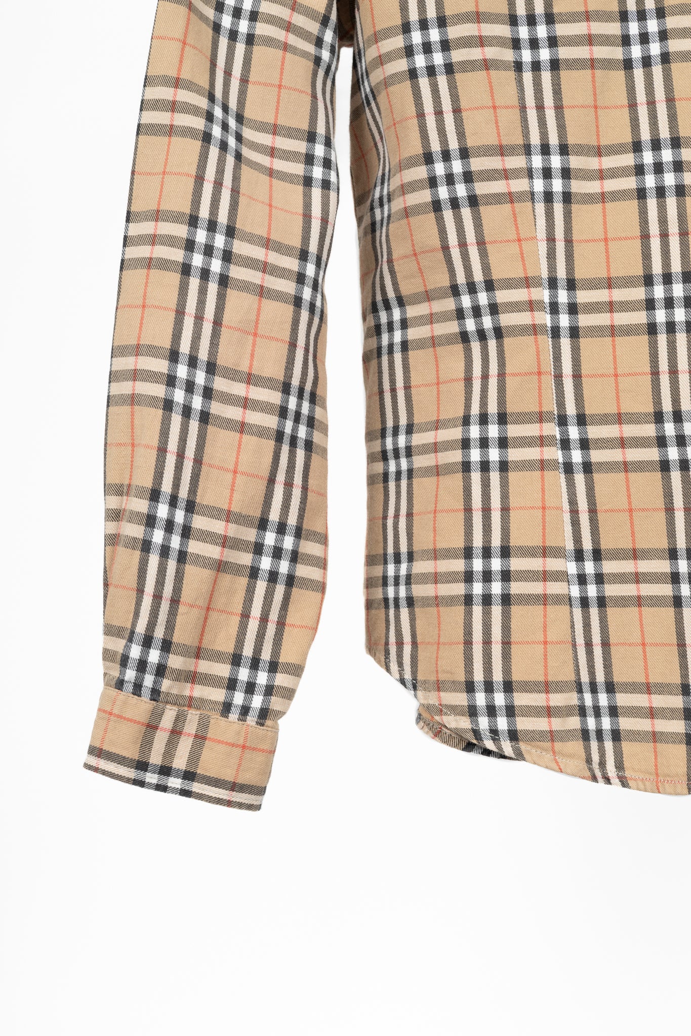 Burberry Vintage House Check Cotton-Flannel Buttoned Shirt