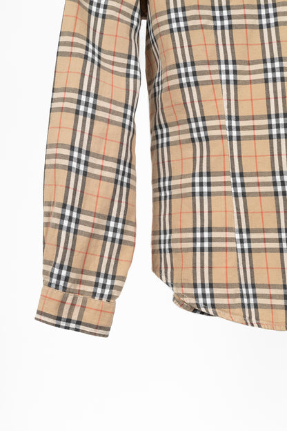 Burberry Vintage House Check Cotton-Flannel Buttoned Shirt