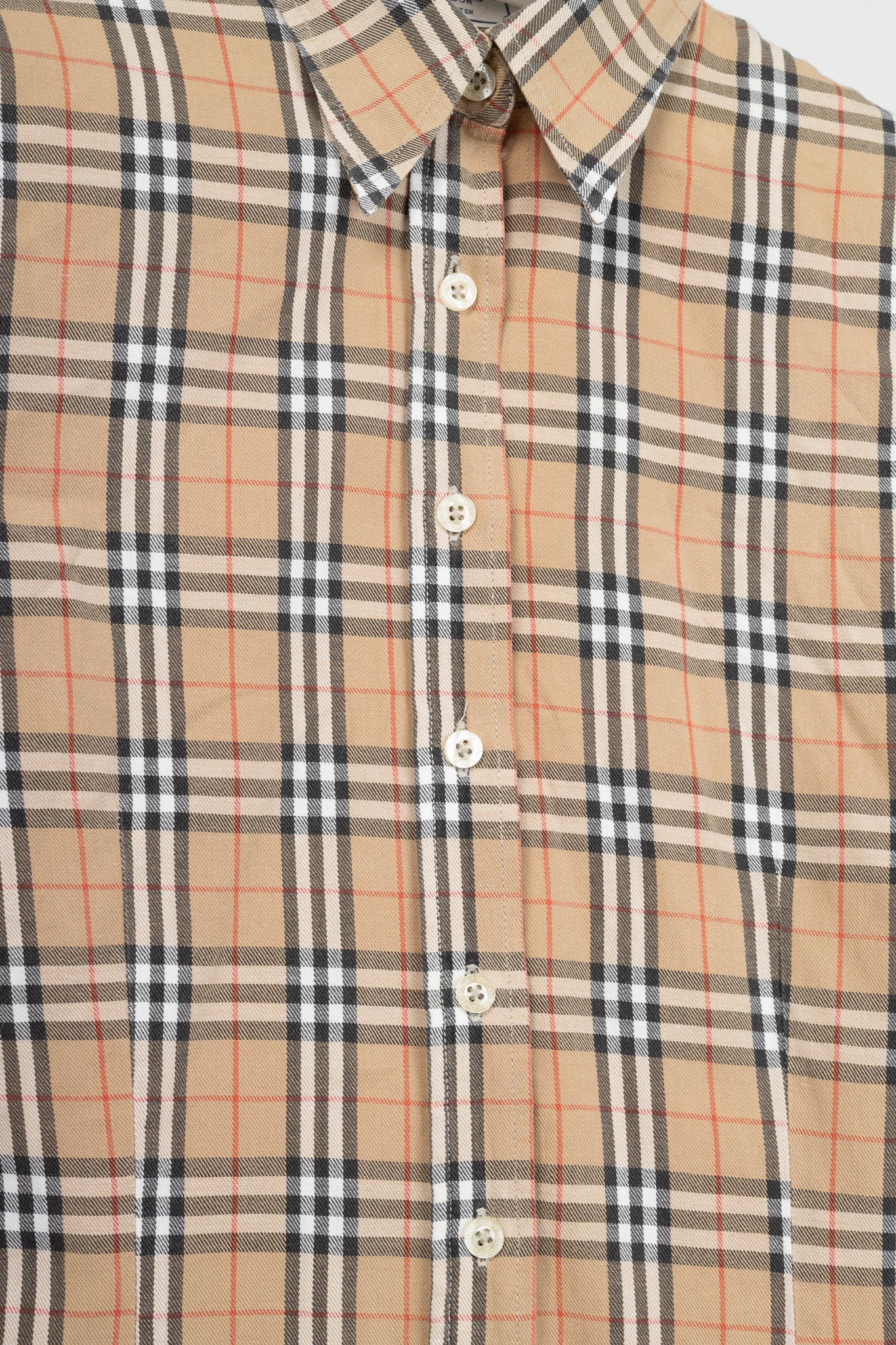 Burberry Vintage House Check Cotton-Flannel Buttoned Shirt