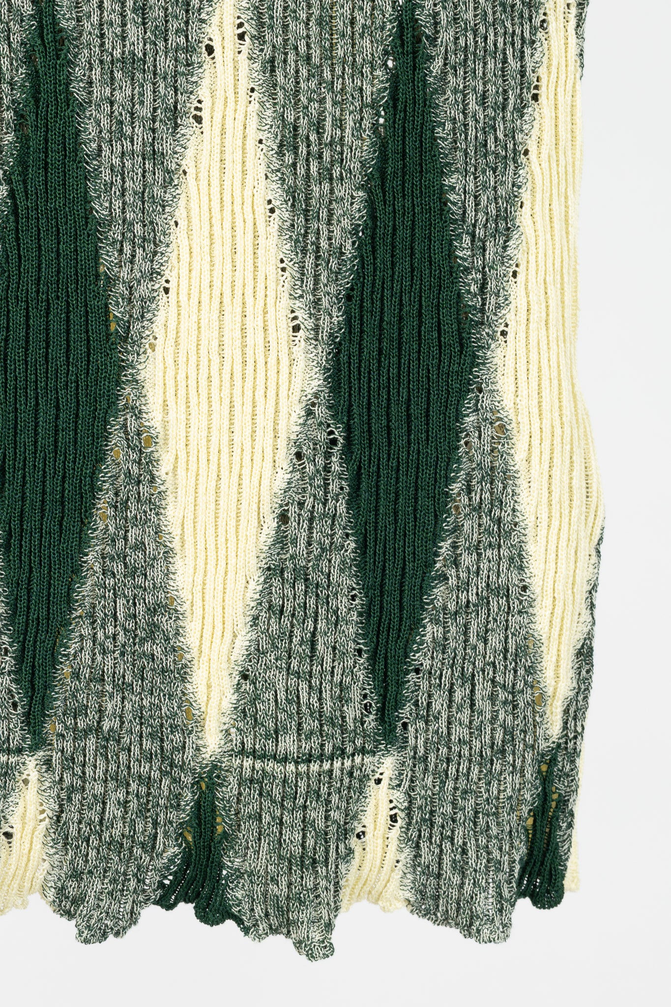 Burberry SS24 Ivy Argyle Cotton & Silk Turtleneck Sweater