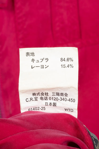 Burberry Pink Zip-Front Pocket Mini Dress