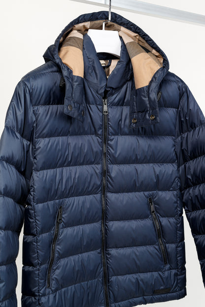 Burberry Brit Mitchson Navy Blue Down-Filled Puffer Jacket