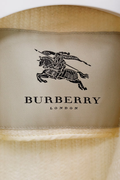Burberry Cream Cashmere Wool Jacket