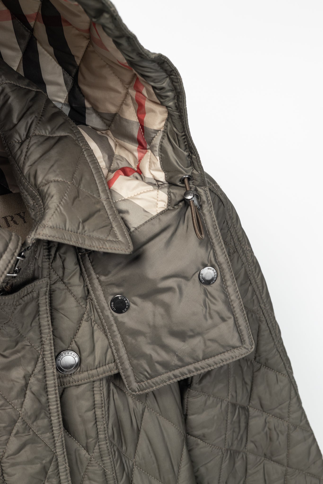 RJ By Ring Jacket Navy Cotton Seersucker Utility Jacket