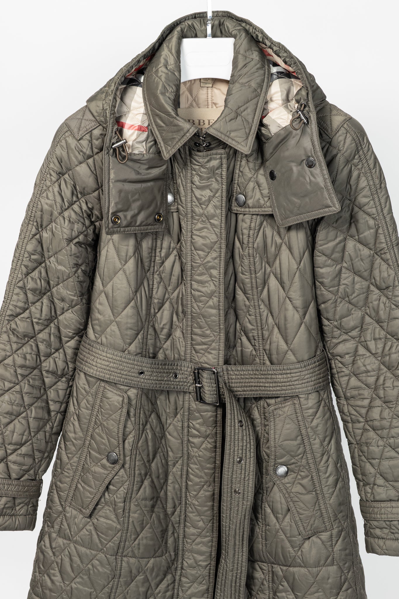 RJ By Ring Jacket Navy Cotton Seersucker Utility Jacket