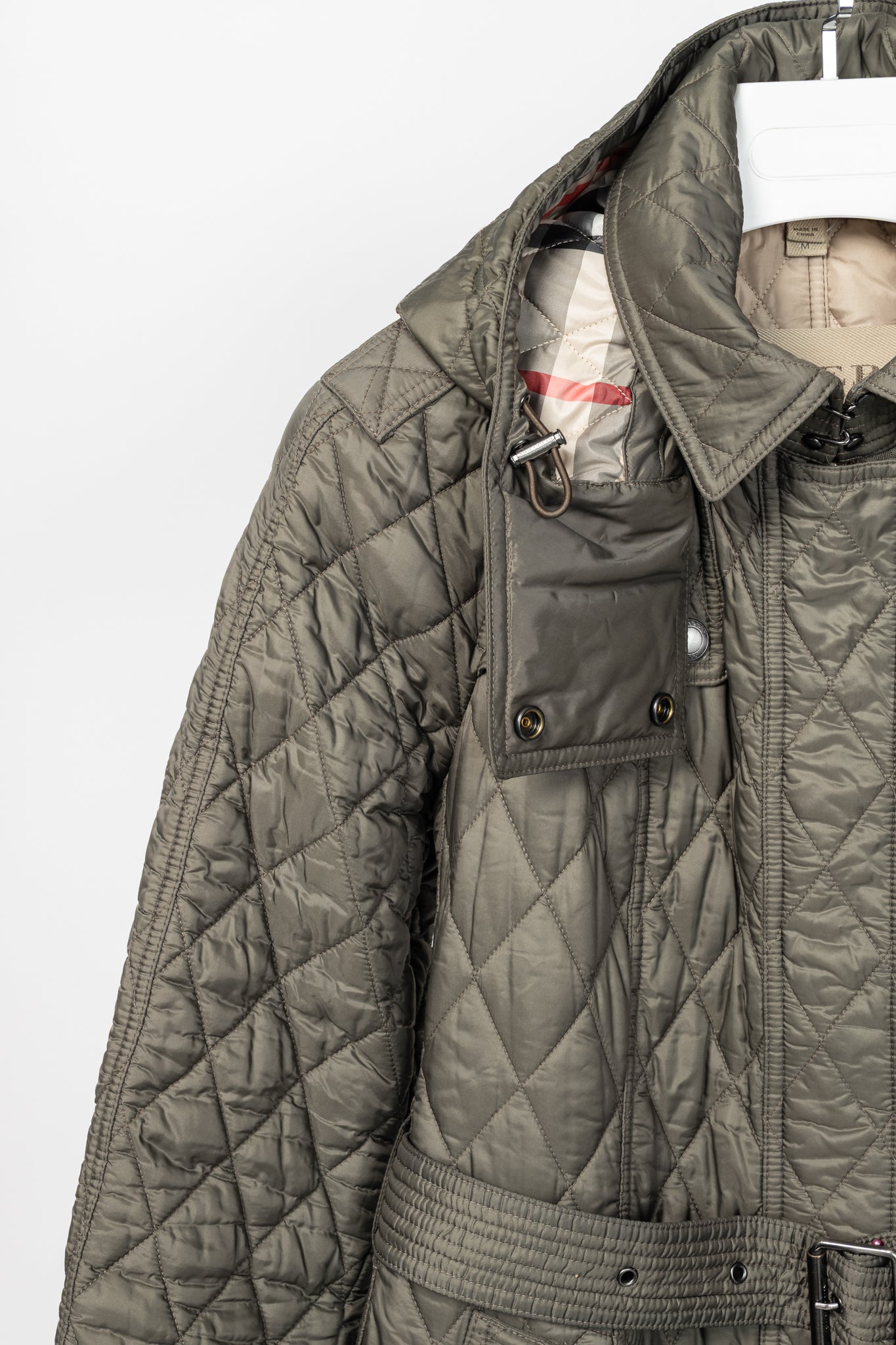 RJ By Ring Jacket Navy Cotton Seersucker Utility Jacket