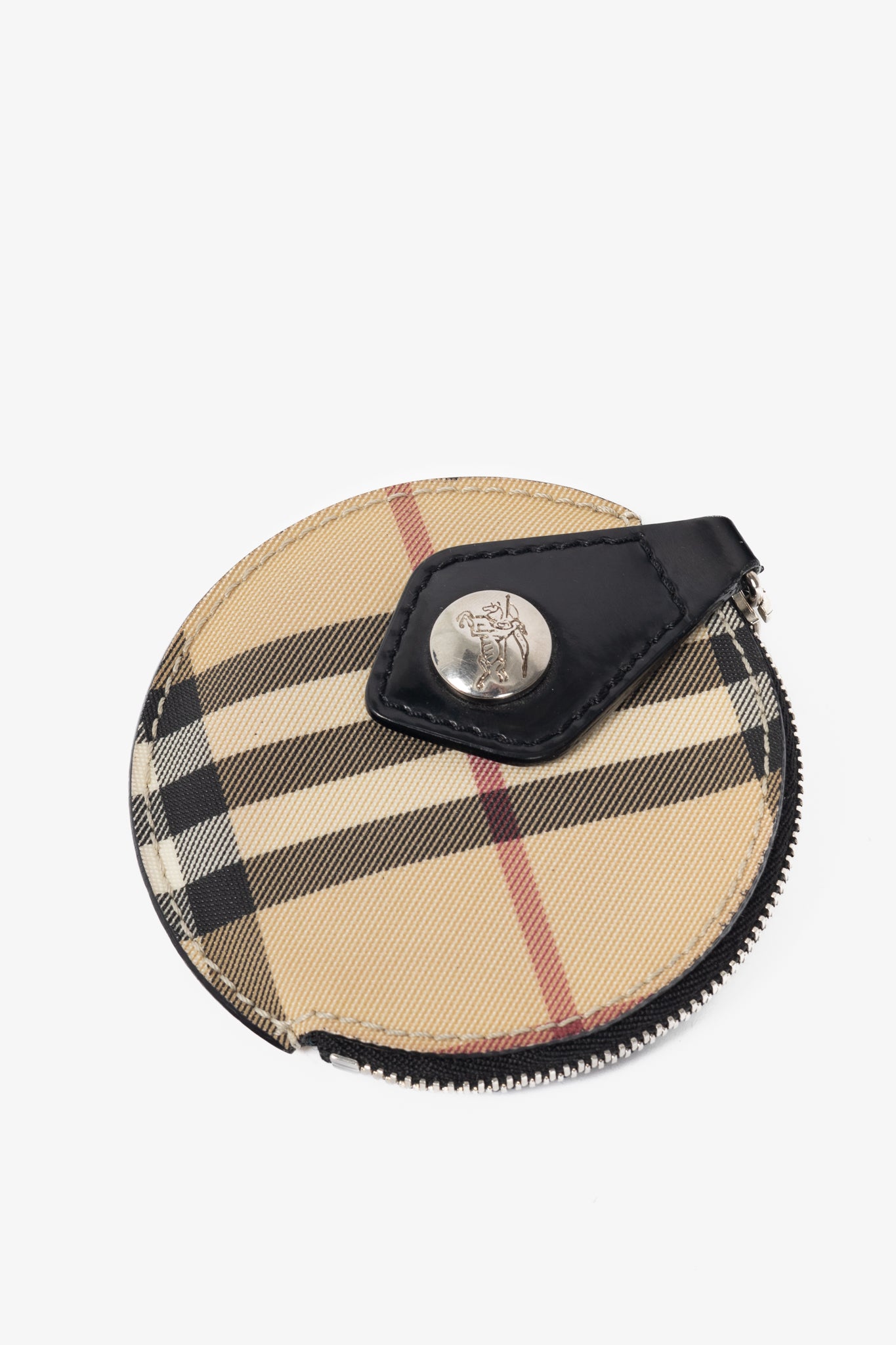 Burberry House Check Round Coin Purse