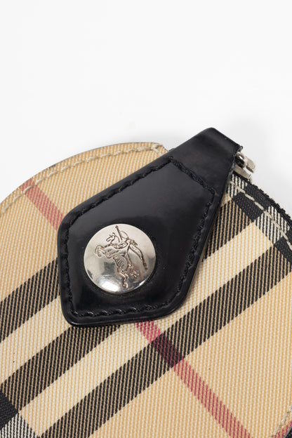 Burberry House Check Round Coin Purse
