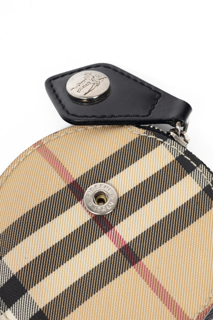 Burberry House Check Round Coin Purse