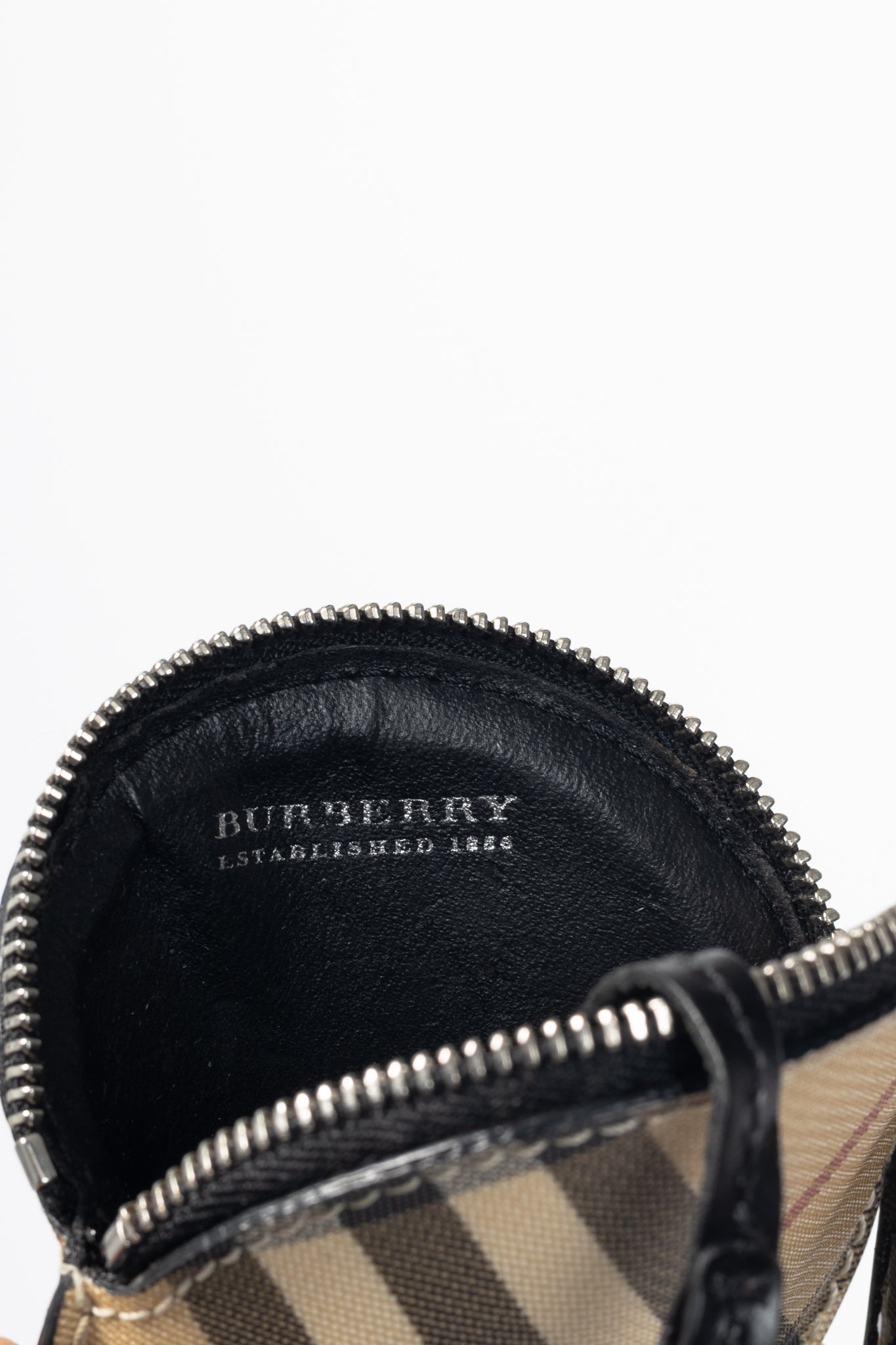 Burberry House Check Round Coin Purse