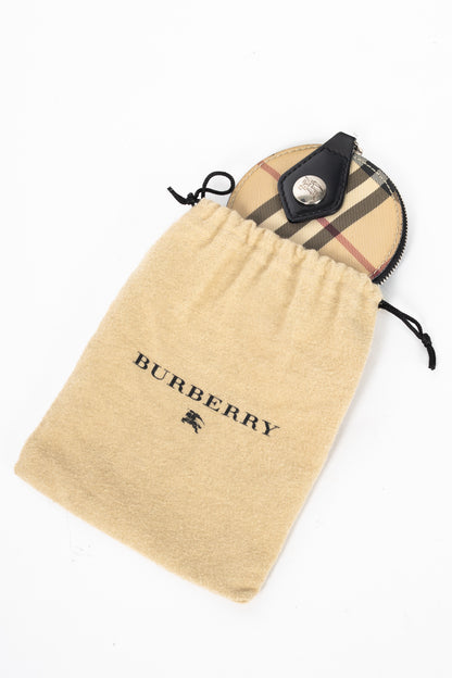 Burberry House Check Round Coin Purse