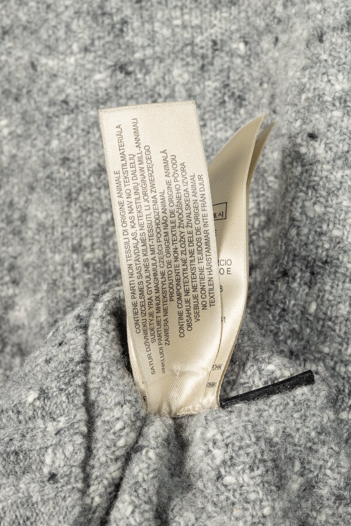 Burberry Brit Grey Wool & Cashmere Sweater
