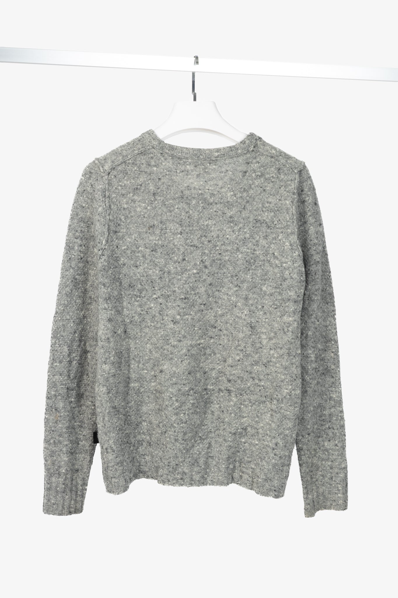 Burberry Brit Grey Wool & Cashmere Sweater